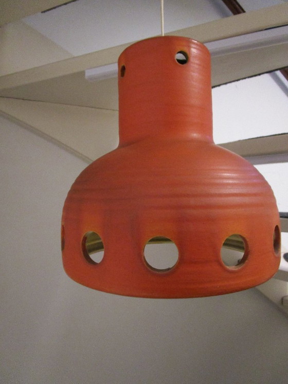 Image 1 of Prachtige 7ties keramiek lamp