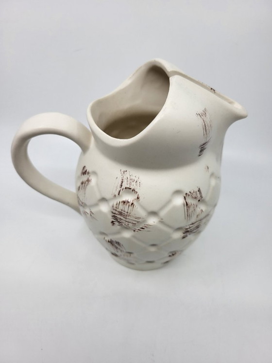 Image 1 of Laval Mireille ceramic pitcher, vintage France