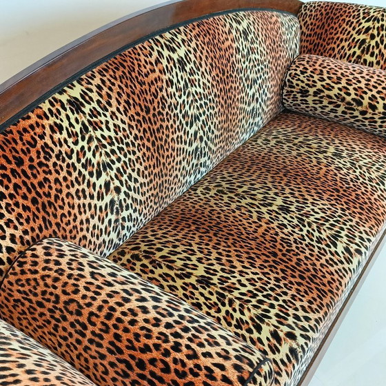 Biedermeyer Style Sofa In Leopard Trim – Couches, Other (photo 10 of 19)