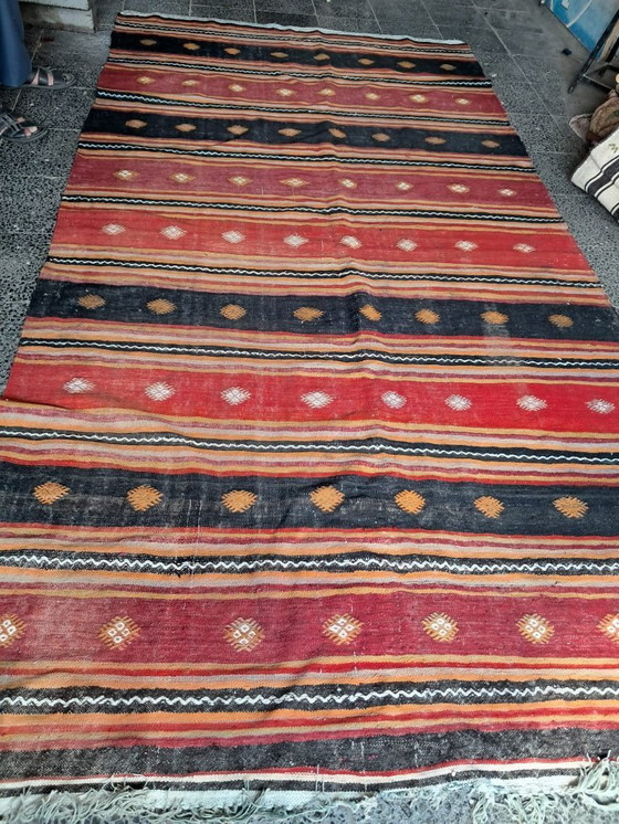 Image 1 of Kilim turco tessuto a mano 310x165cm