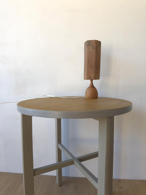Image 1 of HOUTEN TAFELLAMP, Leif Wikner, Persåsen.