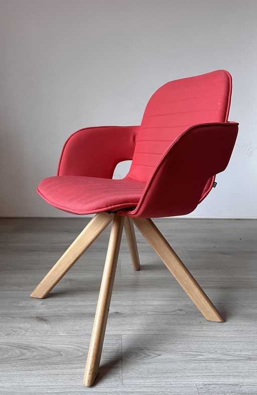 4x Arco Flux design eetkamerstoelen
