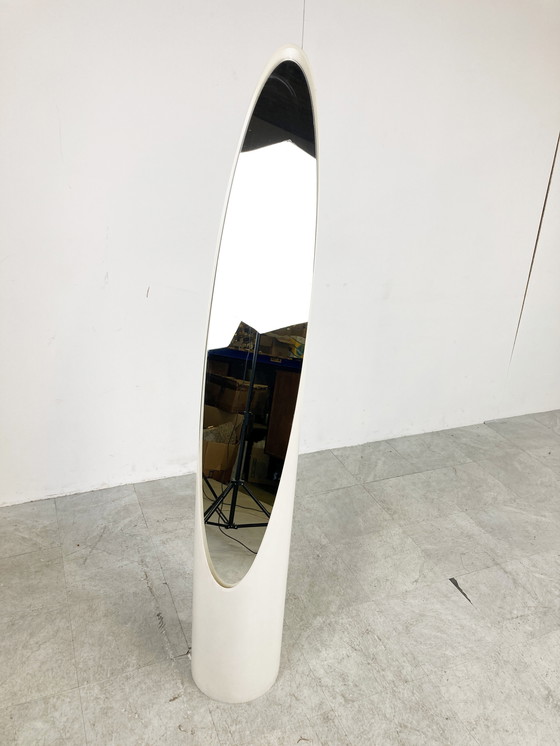 Image 1 of Vintage Italiaanse vloerspiegel, 1970S