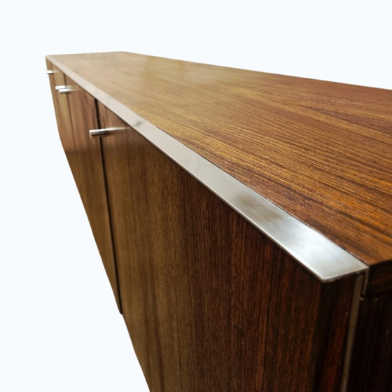 Credenza extra large super elegante in palissandro VDJ-245 Fristho Franeker, 1960 – Credenze, Chrome, Wood (photo 6 of 15)