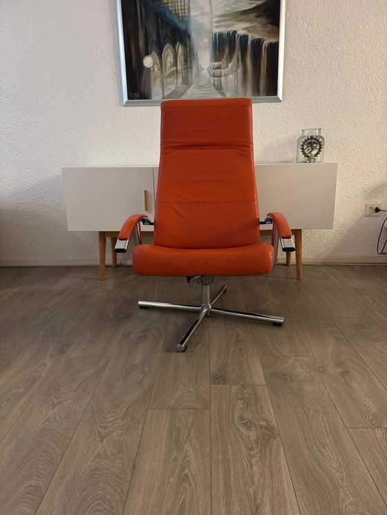 Image 1 of Poltrona reclinabile moderna Jori Mensana JR 7260 Mono-Move - pelle - vintage - Bauhaus