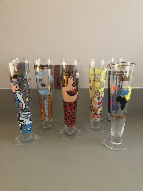 Image 1 of Ritzenhoff bierglazen 7x