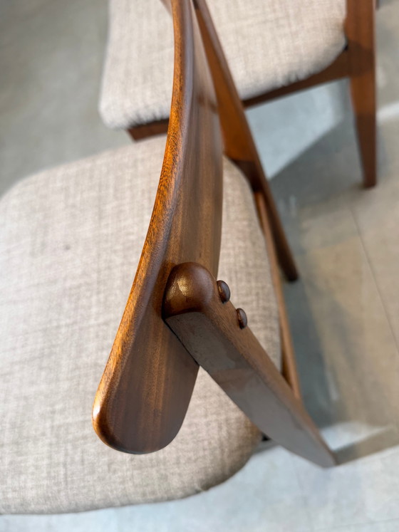 Set di quattro Sedie da pranzo danesi in teak France & Son (photo 5 of 5)