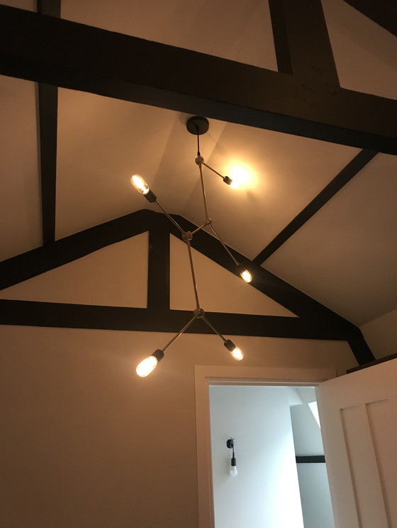 Image 1 of Lampada a sospensione di Menu, serie Tribeca Franklin 3 pezzi