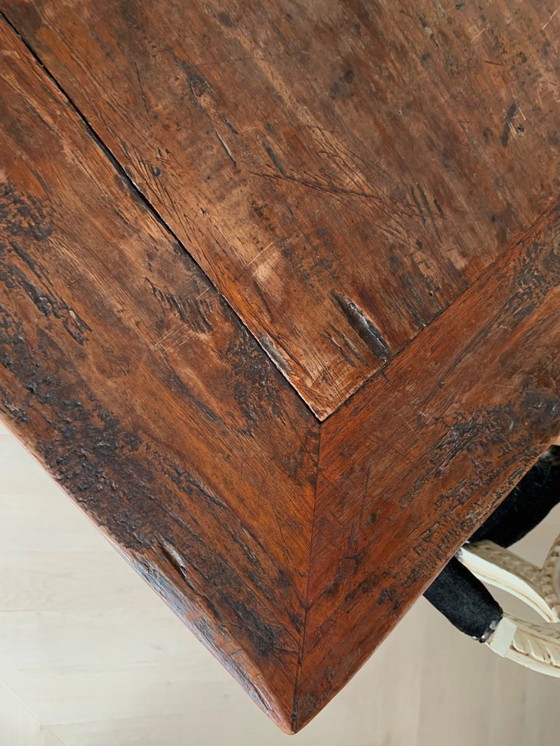 Image 1 of French farm table of 3 meters