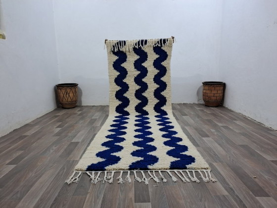 Image 1 of Tappeto tradizionale marocchino in lana, 300 cm x 100 cm
