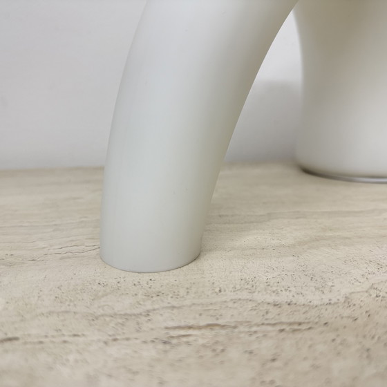 Image 1 of Fontana Arte Thor glass table lamp , 1980s Italy