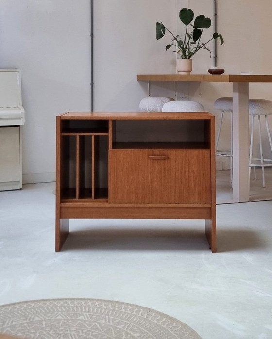 Image 1 of Mid Century record cabinet