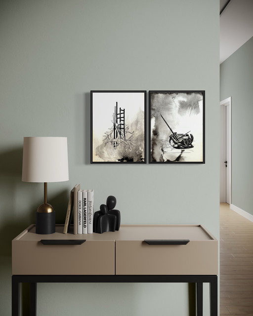 Eugene Eechaut (1928-2019) - Wrack und Relikt (Diptychon) 1973