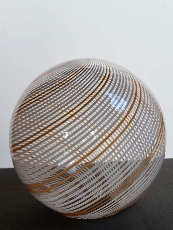 Murano Glass Lamp 60s-70s attributed to Venini – Venini?, Table lamps, Brass (photo 2 of 8)