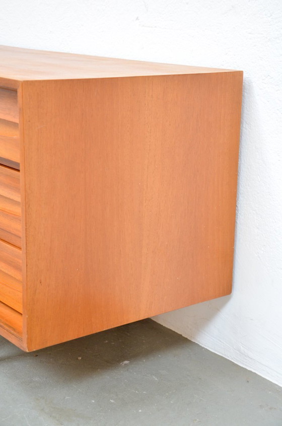 Image 1 of Vintage lowboard, sideboard, TV cabinet, chest of drawers, mid-century 1960s