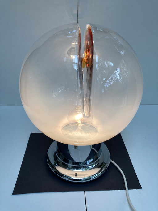 Lampe italienne CARLO NASSON OU TONI ZUCCHERI MURANO vintage 70’S