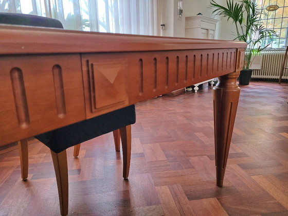 Image 1 of Table de salle à manger « Petersburg » en merisier, 180 x 90 cm, design DAD Rotterdam