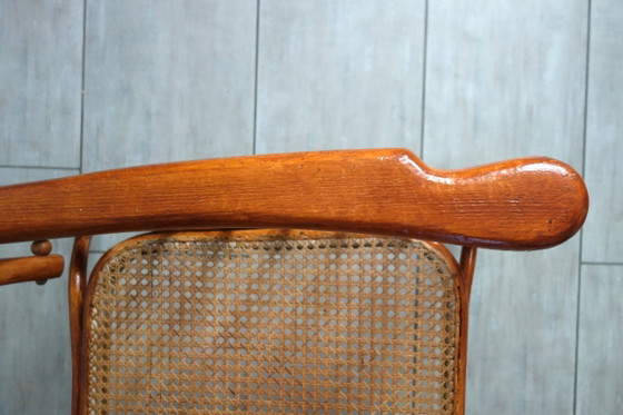 Poltrona relax regolabile Fischel circa 1900 – Poltrone relax, Vimini, Ottone (photo 15 of 19)