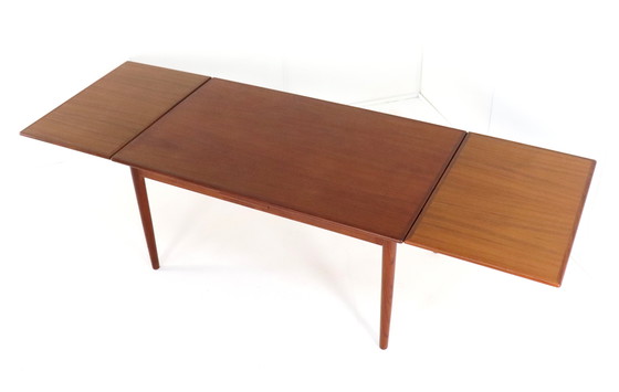 Image 1 of Danish Extendable Rectangular Dining Table 'Nymark' Vintage