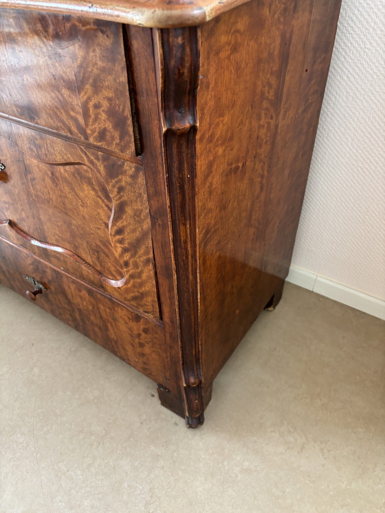 Image 1 of Mahoniehouten ladekast