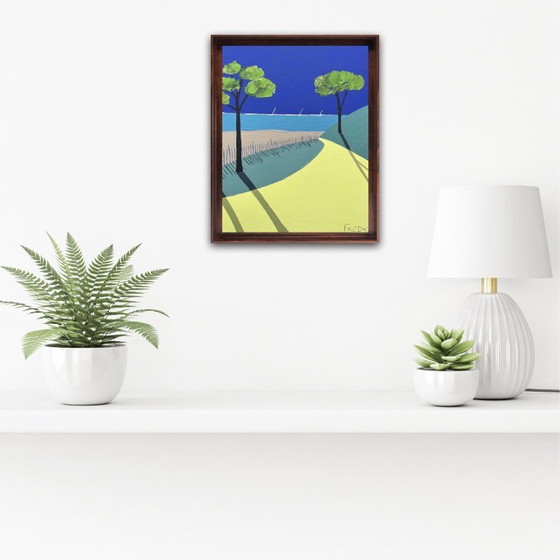 Image 1 of Acrilico su telaio in tela 41x33cm.