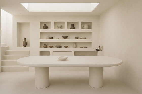 Image 1 of Concreto Cire / mortex / microcemento mesas de café 2x Ronda