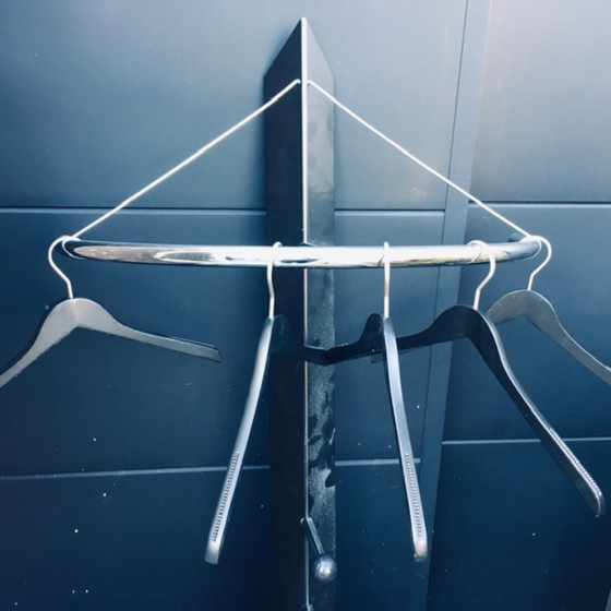 Image 1 of Iconic Space Age Coat Rack - 80s Postmodern Design.
