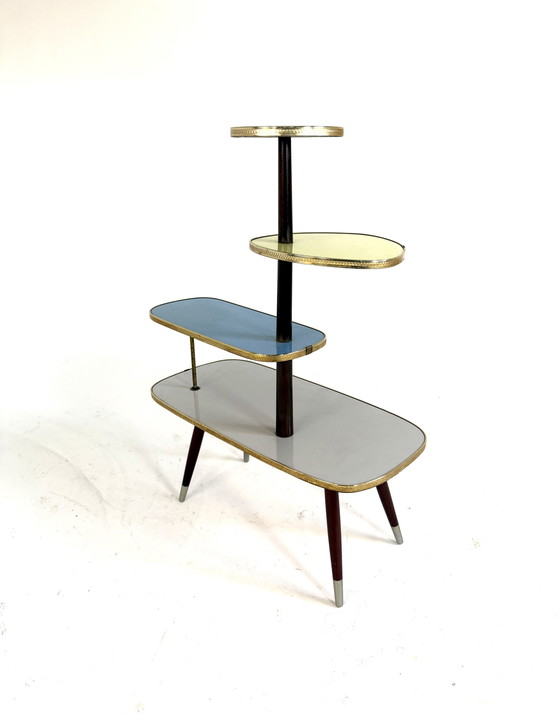 Image 1 of Vintage XL plant table '60
