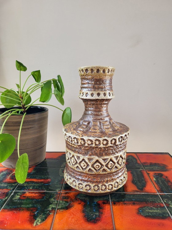 Image 1 of Vintage ceramic Fat Lava vase, Spara, model 558-25 Germany, 1970s