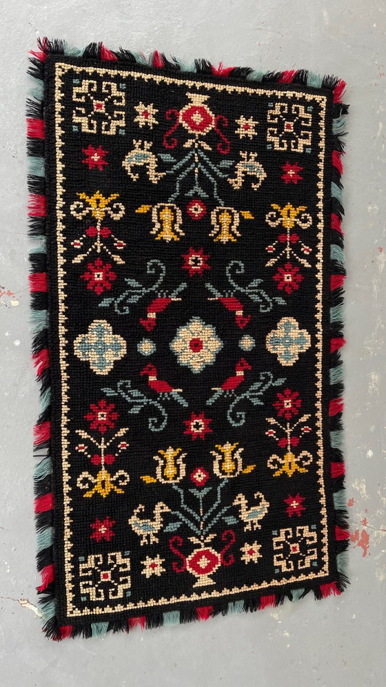 Image 1 of Reiner Wollteppich, 1960er/70er Jahre