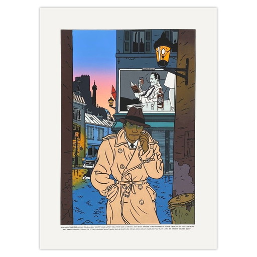 Jean-Claude FLOCH Objectif 20 Siebdruck 1984