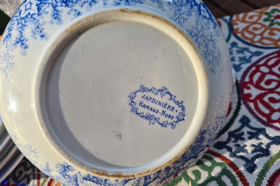 Image 1 of 1x HAMAGE NORD (St Amand) French ironstone water pitcher 