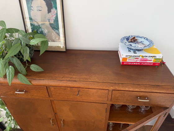 Credenza Art Déco vintage in legno – Credenze, Wood (photo 4 of 9)
