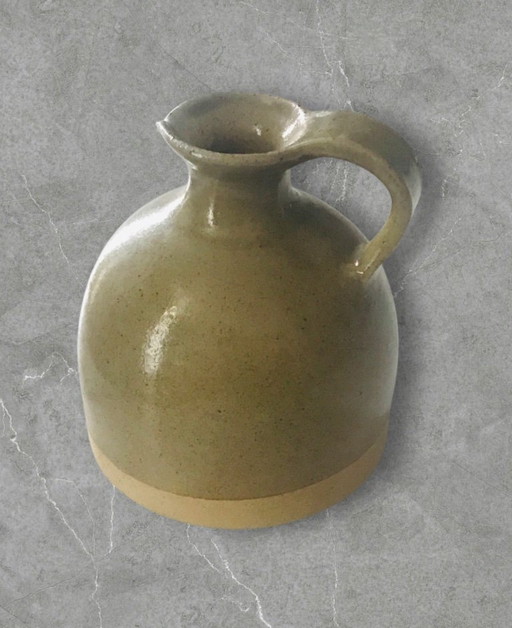 Provence stoneware pitcher