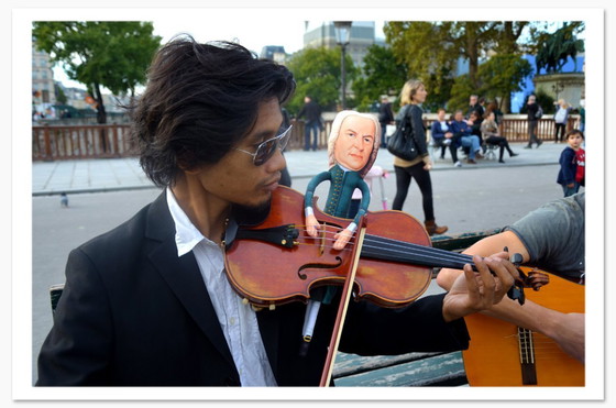 Image 1 of Bach-cadeau | Johann Sebastian Bach | Componist kunstpop | Klassieke muziekdecoratie | Cadeau voor muziekleraar