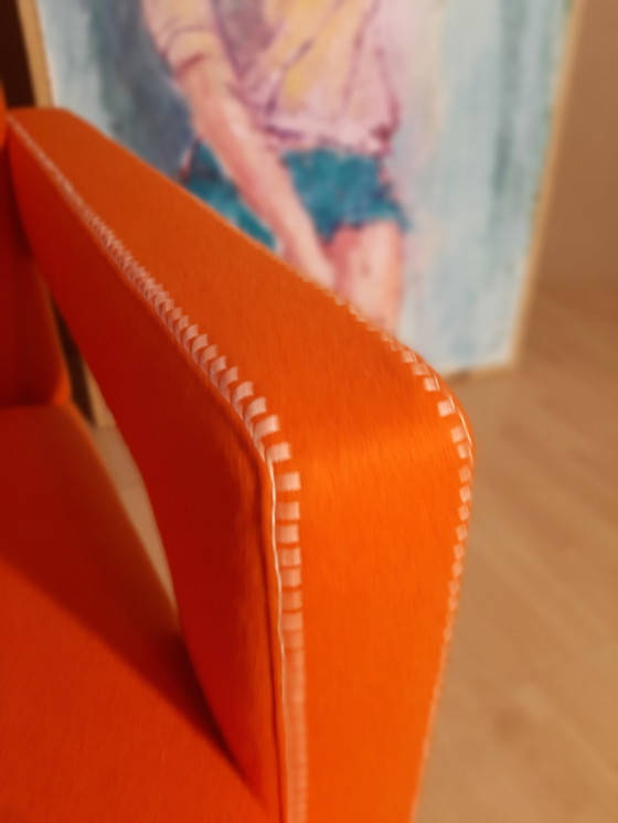 Image 1 of Cassina Utrecht 637 Nuovo mai usato in panno di lana Ruggine arancione (Serie 13L) Punto cavallo