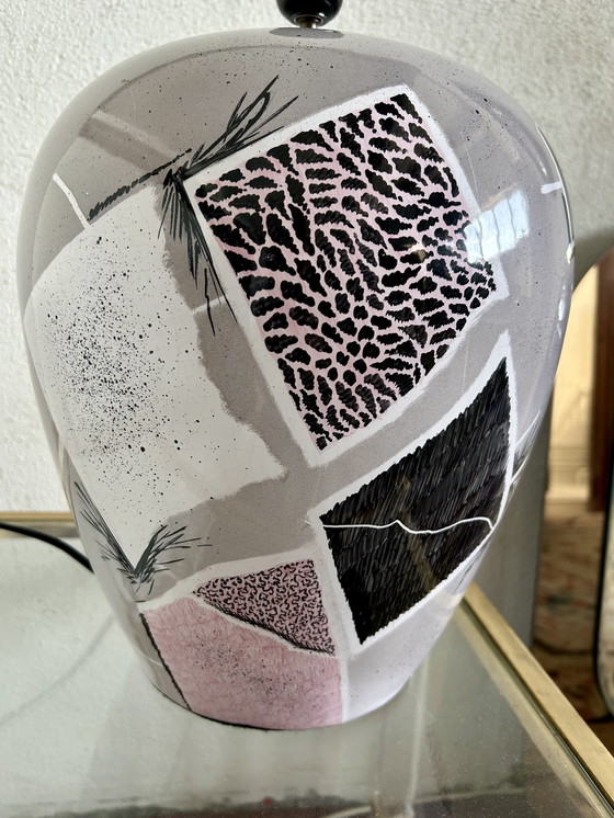 Image 1 of Vintage Lamp Les Hurets France, 1980s