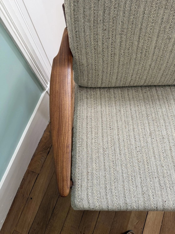 Poltrona scandinava vintage in teak – Poltrone, Wool, Scandinavian (photo 6 of 9)