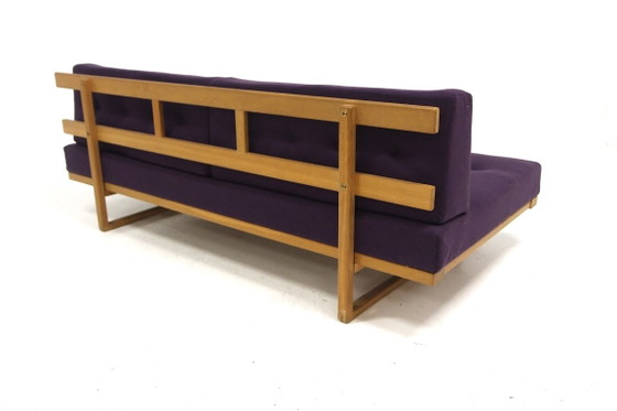 Daybed "4311/4312", Børge Mogensen, Denemarken, 1960 – Fredericia Stolefabrik, 2 zitsbanken, Hout (photo 4 of 7)
