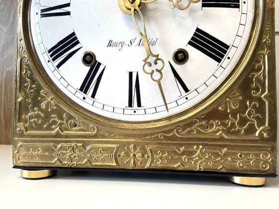 Image 1 of Decorative Object Mechanical System Movement Comtoise Clock France Pendulum Art