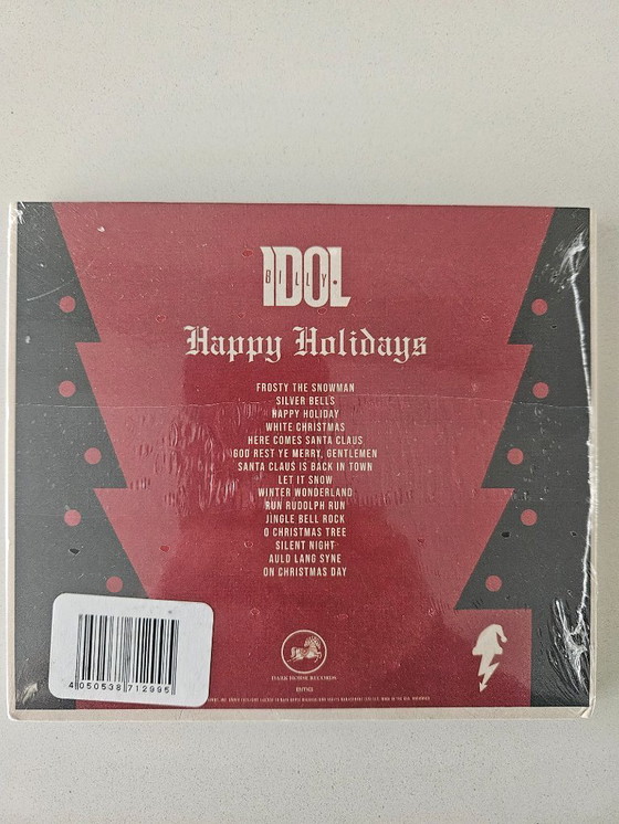 Image 1 of Hand-signed CD Billy Idol - Happy Holidays, Sealed