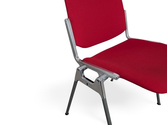 Image 1 of Set van 4 Castelli stoelen, stapelbare stoelen van Giancarlo Piretti, vintage stijl