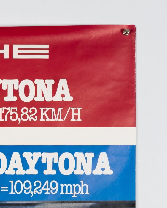 Porsche Rekord a Daytona – 1979 – Poster originale Porsche d'epoca – Motorsport d'epoca – 102x76 cm – Paper (photo 5 of 8)