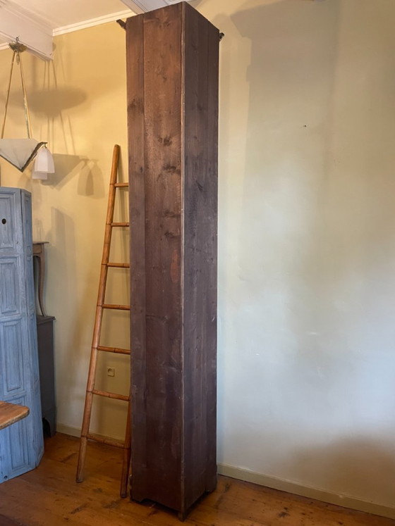 Unieke Hoekkast 244 cm. Frans 19e eeuw – Vitrinekasten, Wood (photo 19 of 20)