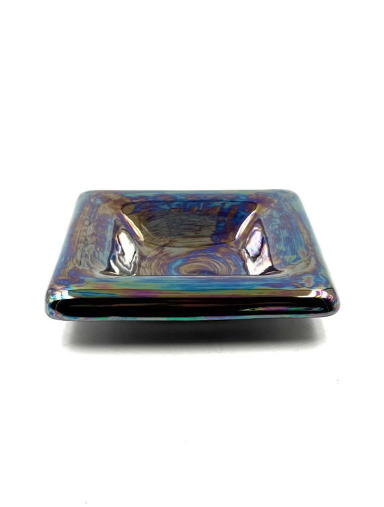 Image 1 of Cendrier / vide poche en céramique irisée, Mid-century modern, Paoli Italie 1970