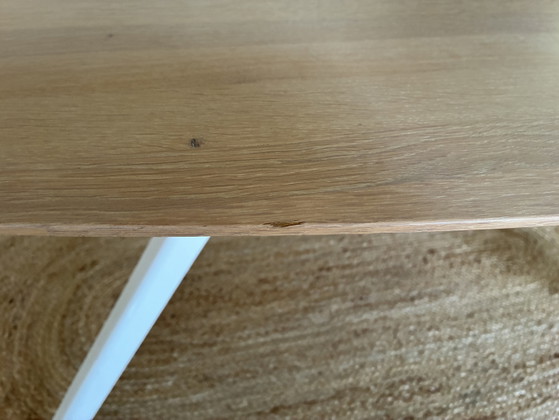 Image 1 of Seuren Zwaan dining table, Elips oak, 110x210