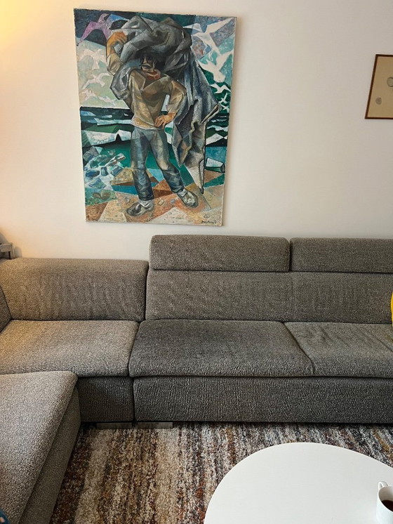 Image 1 of Leolux corner sofa