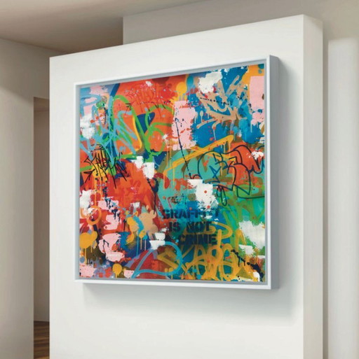 Matias MACHADO - Street Abstraction - Artist's Canvas