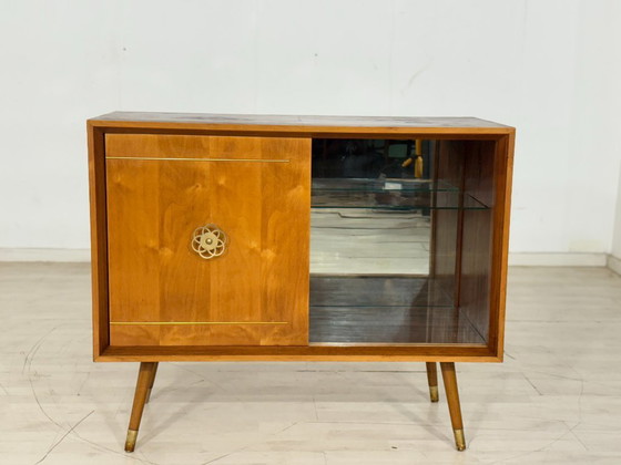 Image 1 of Vintage barkast / ladekast / dressoir / kast / barkast uit het midden van de vorige eeuw