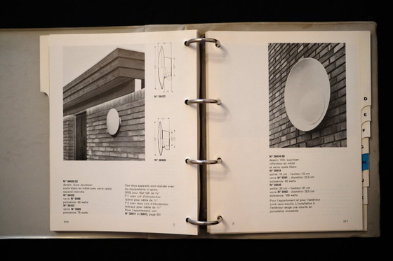 Image 1 of Catálogo comercial de Louis Poulsen años 60